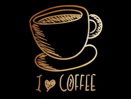I love coffee - the best start into a day