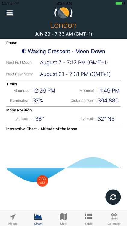 Sky Tracker -Sun & Moon Positions, Eclipse, Shadow screenshot-4