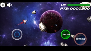 Asteroids Shooter 3D, game for IOS