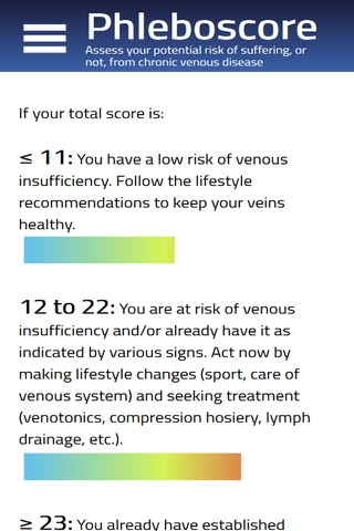 Phleboscore screenshot 2