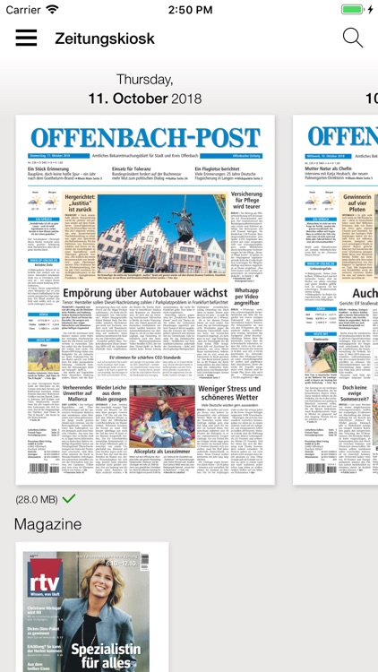Offenbach-Post E-Paper
