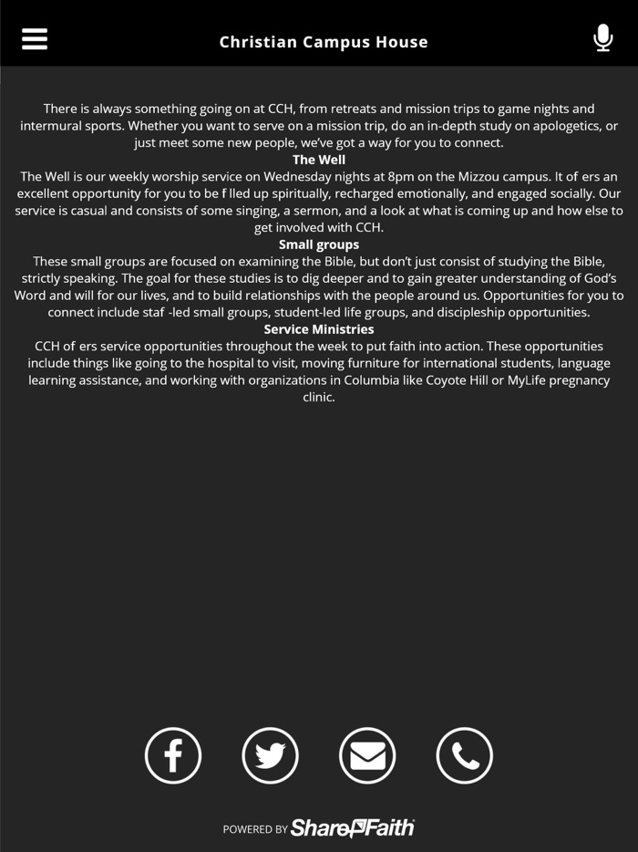 Christian Campus House