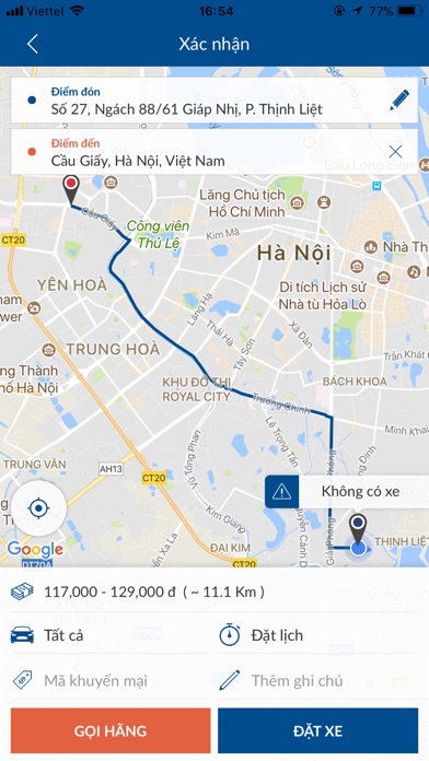 Taxi Oanh Khải screenshot 2