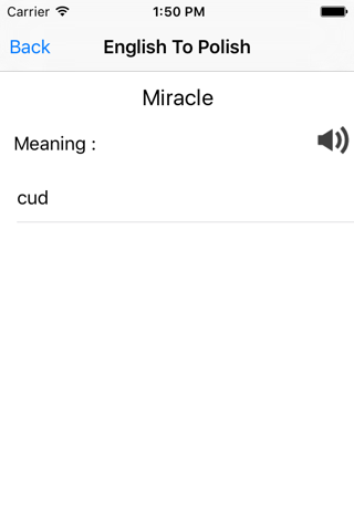 English To Polish Dictionary screenshot 3