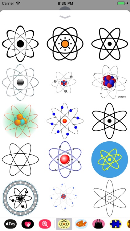 Atom Stickers