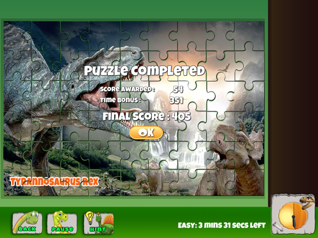 Kids Dinosaur Puzzles(圖6)-速報App