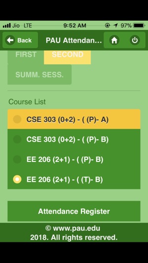 PAU Attendance System(圖9)-速報App