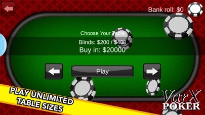 VarX Poker : Texas Hold'em screenshot 4