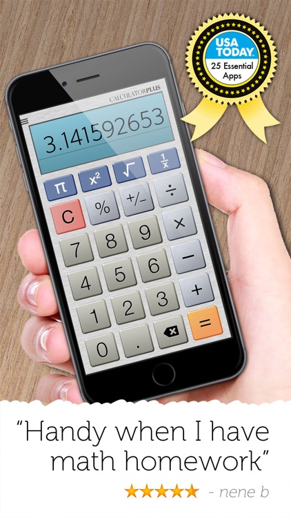 Calculator Plus #1 Tip, % + HD screenshot-3