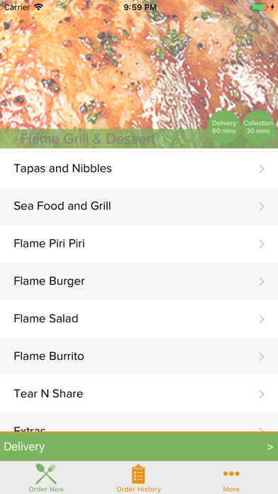 How to cancel & delete Flame Grill and Dessert from iphone & ipad 2