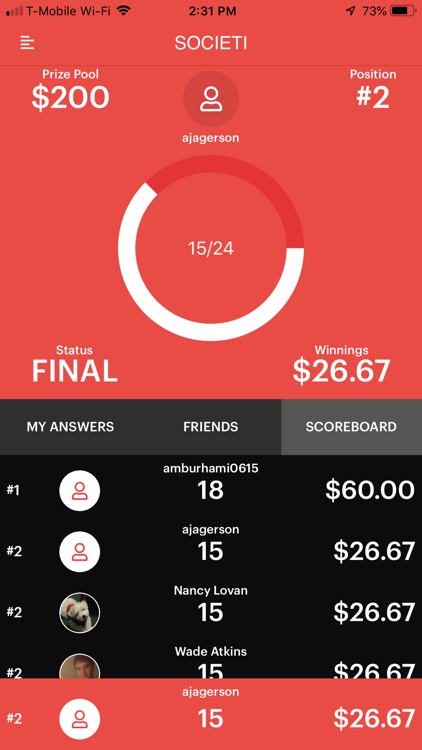 Societi- TV Shows Trivia Game