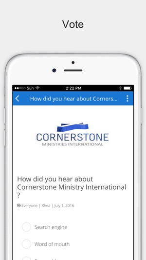 Cornerstone Ministries App(圖4)-速報App