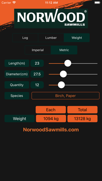 Norwood Sawmills Calculatorのおすすめ画像3