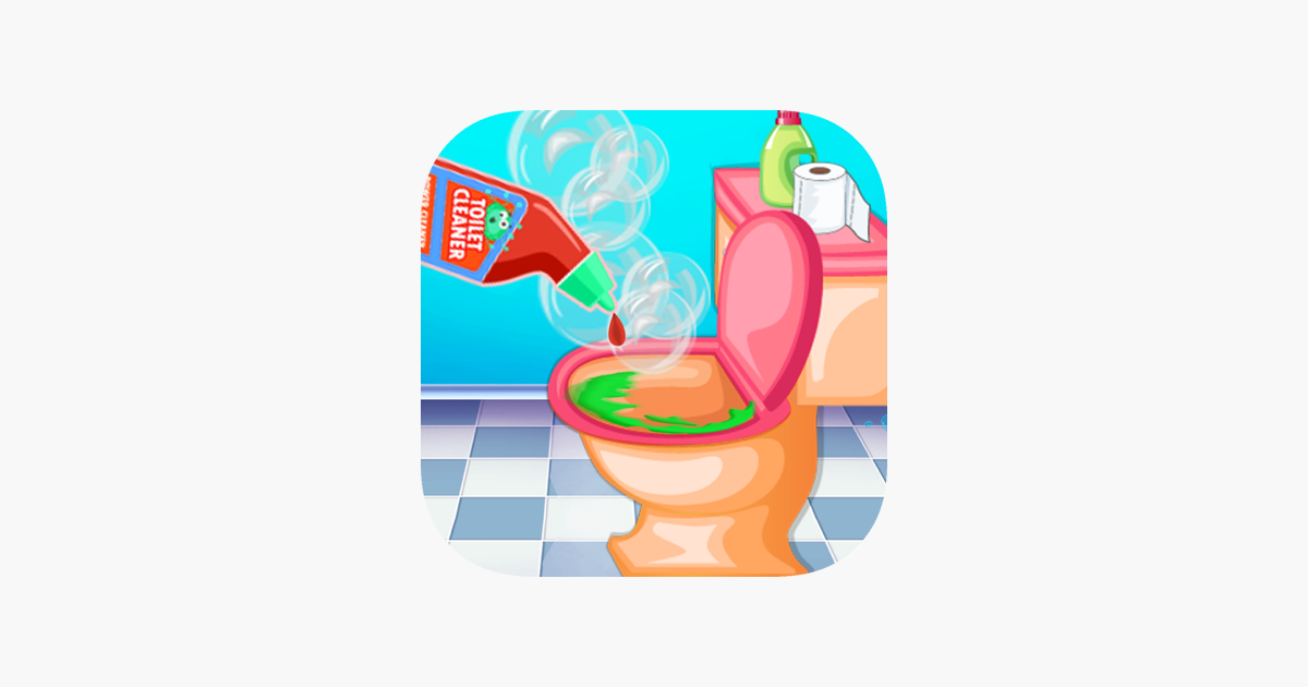 ‎Bathroom Cleaning - Pick up trash and help wash on the App Store