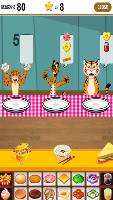 Cooking Crazy Tiger Restaurant screenshot 2