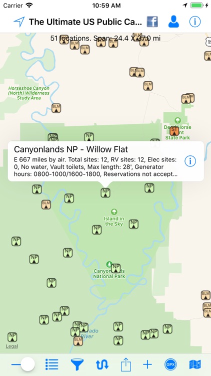 Ultimate US Public Campgrounds