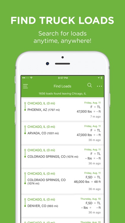 Find Truck Loads - Load Board