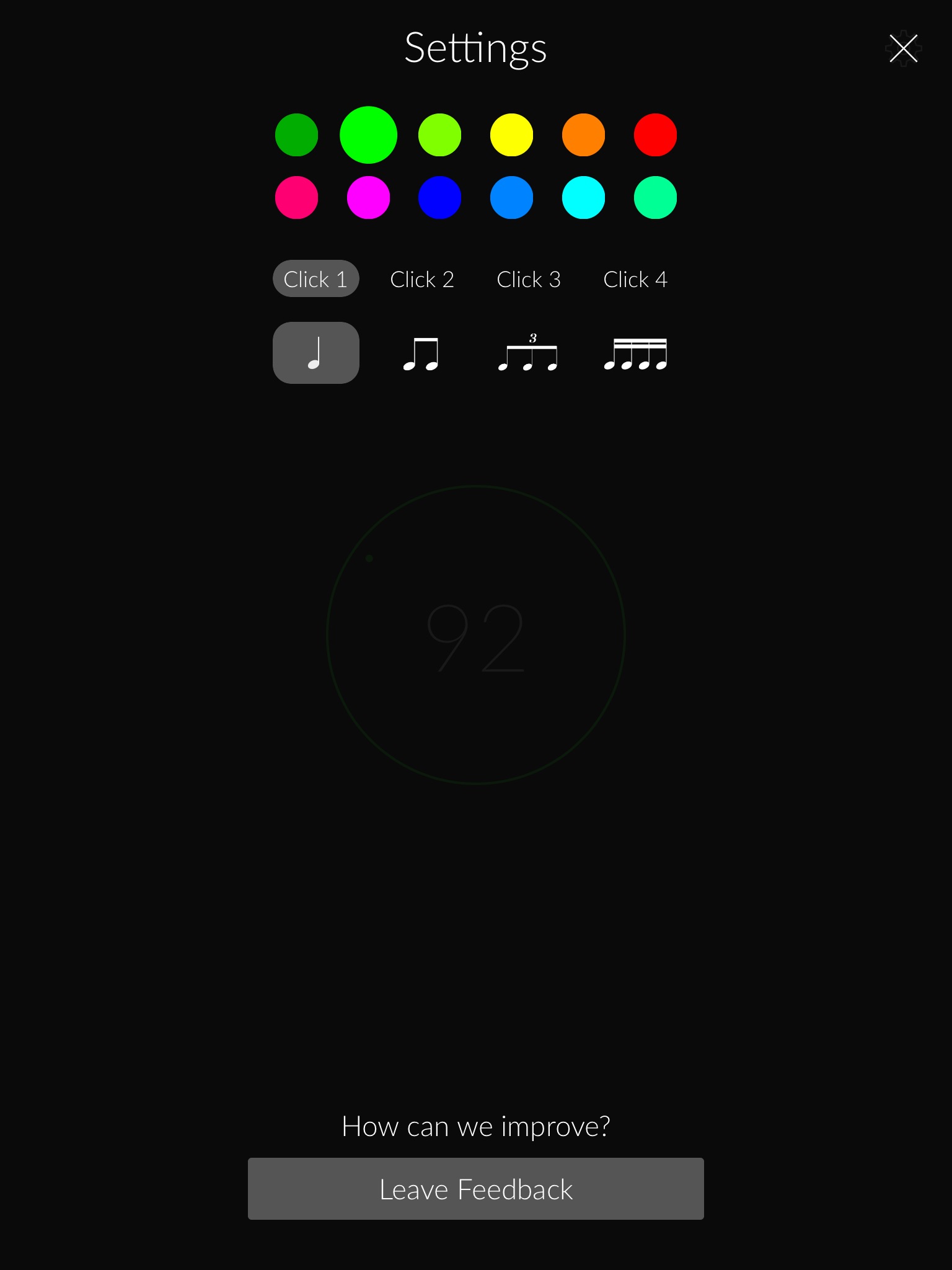 Pulse - Metronome & Tap Tempo screenshot 4