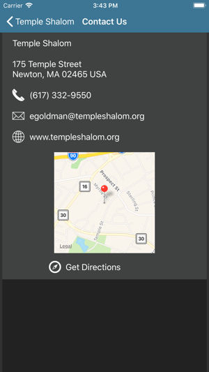 Temple Shalom of Newton(圖3)-速報App