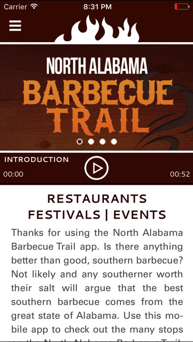 How to cancel & delete North Alabama Barbecue Trail from iphone & ipad 1