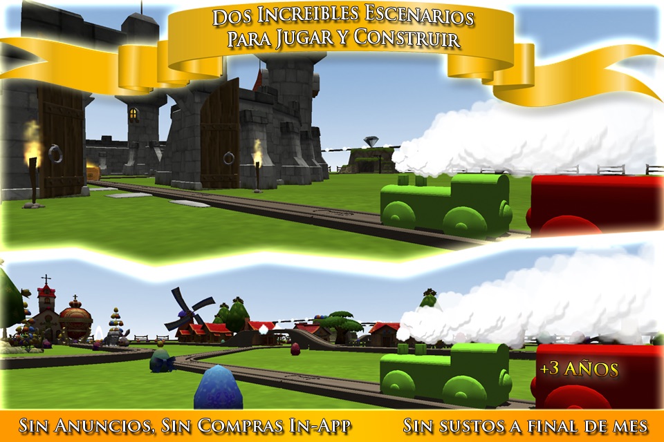 3D Train Set - XMAS screenshot 2