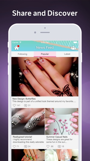 Nail Art Amino(圖2)-速報App