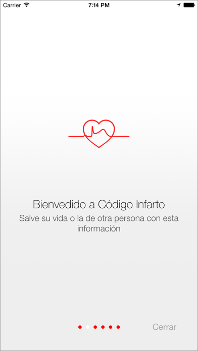 How to cancel & delete Código Infarto from iphone & ipad 1