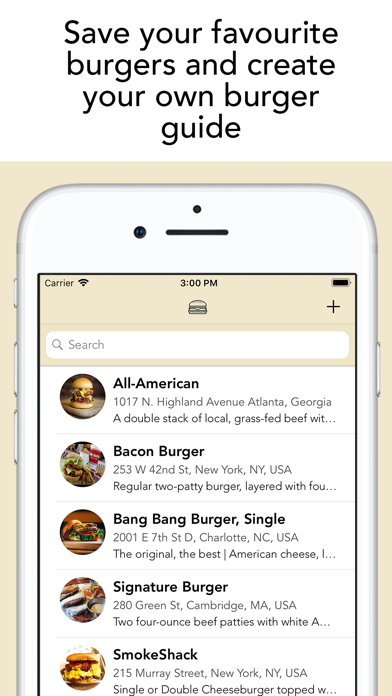 How to cancel & delete Burger - Your Own Burger Guide from iphone & ipad 1