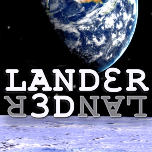 Lander 3D icon