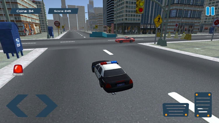 Police Car Chase Driver- Drift