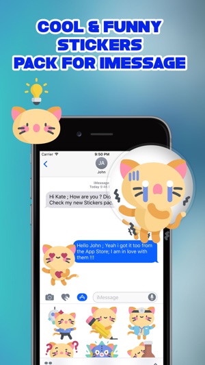 Sassy The Cat Emoji Stickers(圖3)-速報App