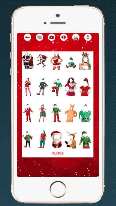 Christmas Face and Stickers screenshot 4