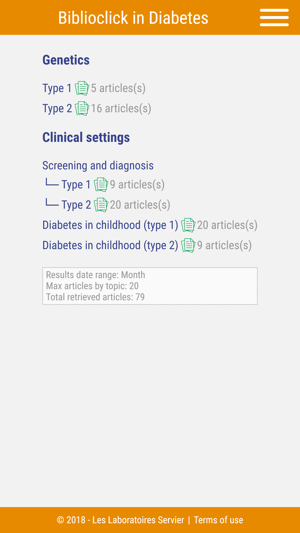 Biblioclick in Diabetes(圖2)-速報App