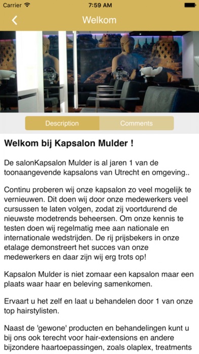 Kapsalon Mulder Utrecht screenshot 3