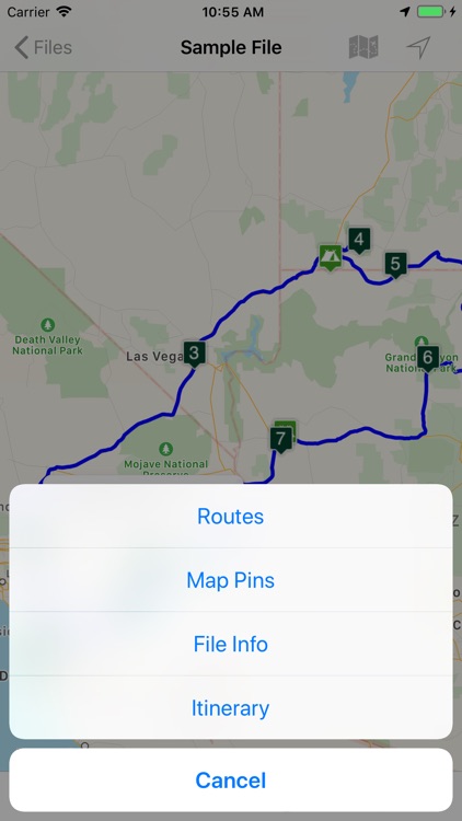 Road Trip Planner Viewer
