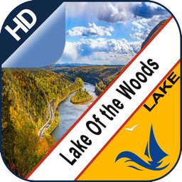 Lake Of the Woods gps offline chart for boaters
