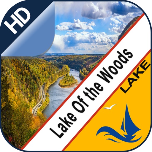 Lake Of the Woods gps offline chart for boaters icon