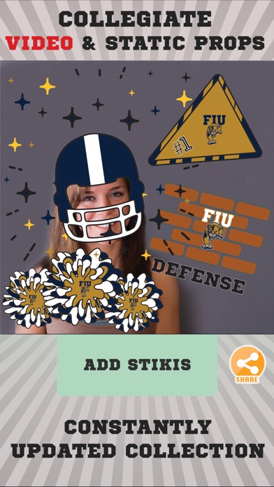 FIU Panthers Animated Selfie Stickers screenshot 2