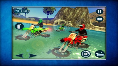 Waterbike Surfing Stunts 3D screenshot 4