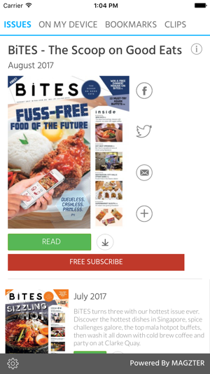 BiTES - The Scoop on Good Eats(圖1)-速報App