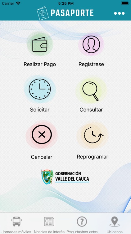 Pasaporte Valle del Cauca