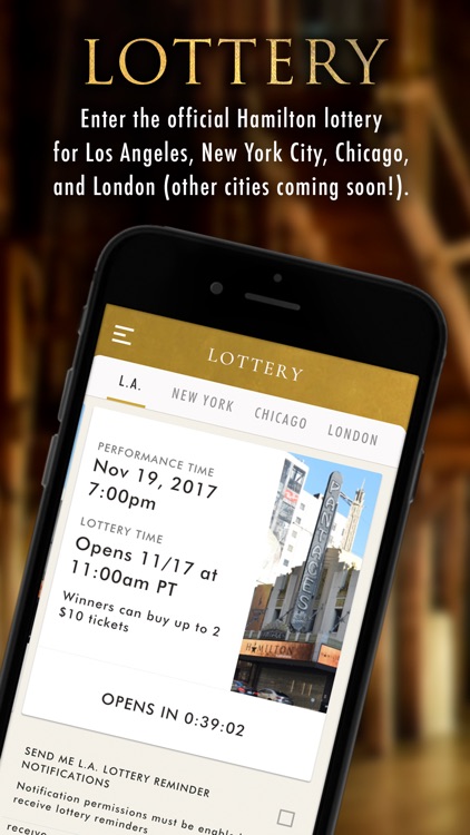 Hamilton - The Official App