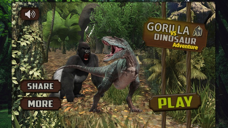 Gorilla vs Dinosaur Adventure