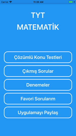 TYT MATEMATİK ÇÖZÜMLÜ SORULAR(圖1)-速報App