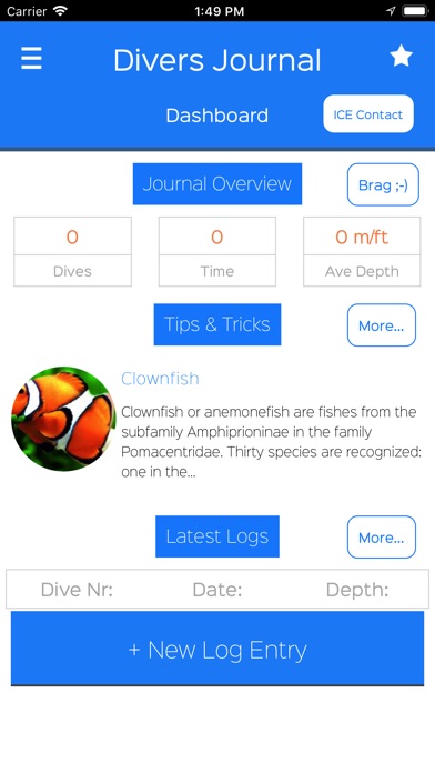 Divers Journal screenshot 3