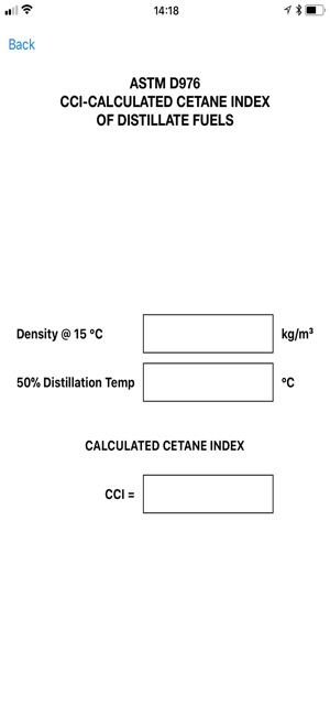 Cetane Index Calculator(圖2)-速報App