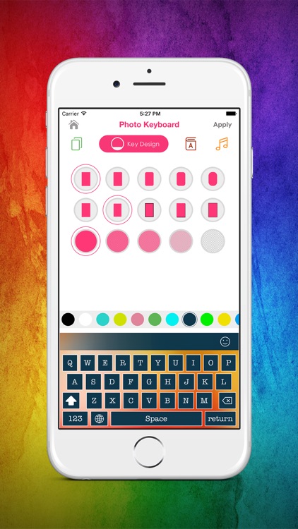 Rainbow Customize Keypad with My Photo