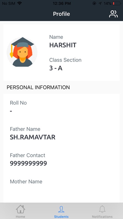 SR Global - Parent App