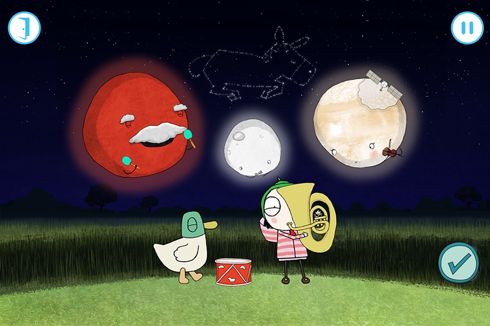 Sarah & Duck The Big Sleepover screenshot 4