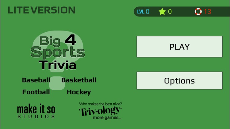 Big 4 Sports Trivia